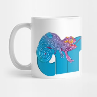 Artnerd chameleon 4 Mug